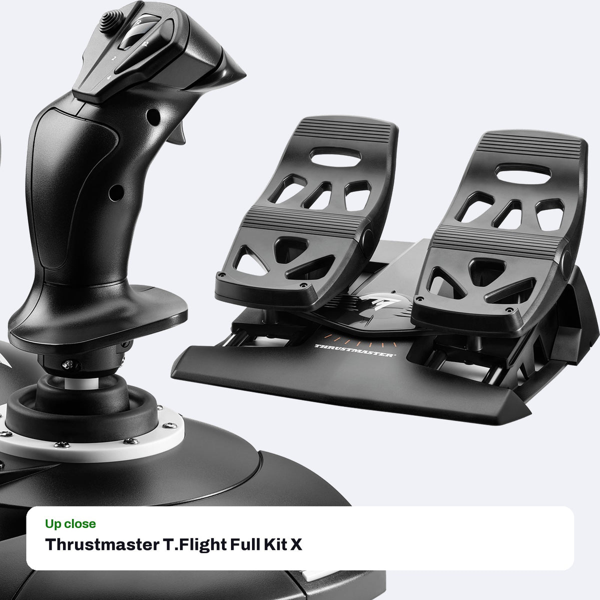 Thrustmaster T.Flight Full Kit X, close-up detail
