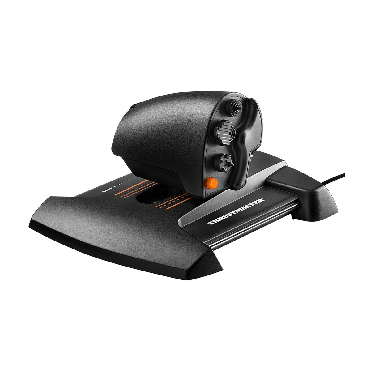 Thrustmaster TWCS Throttle (PC), front view on a white background
