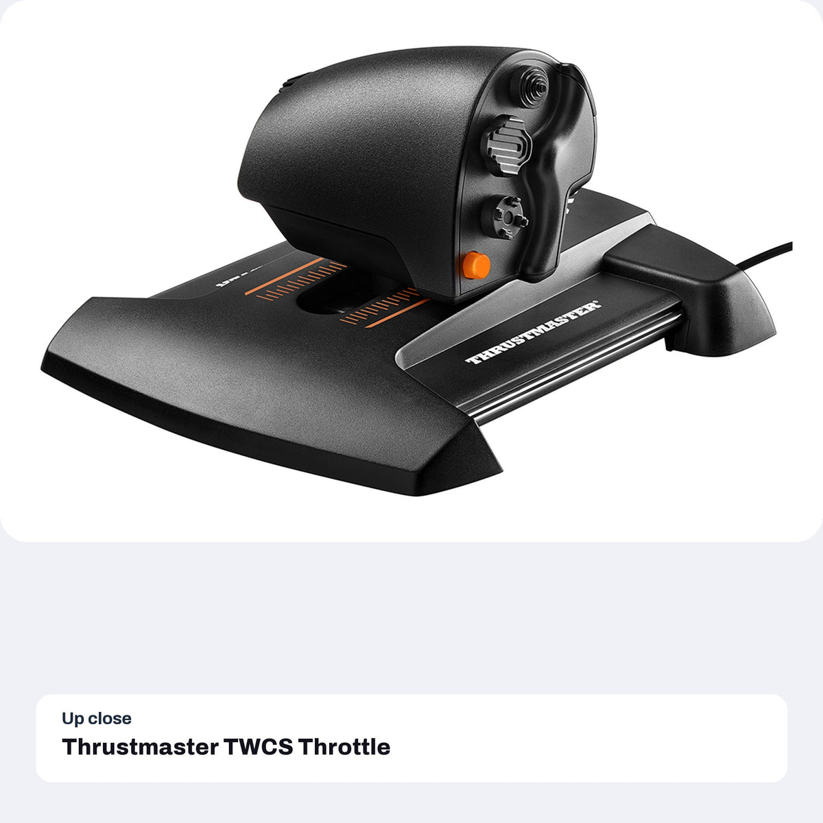 Thrustmaster TWCS Throttle (PC), close-up detail