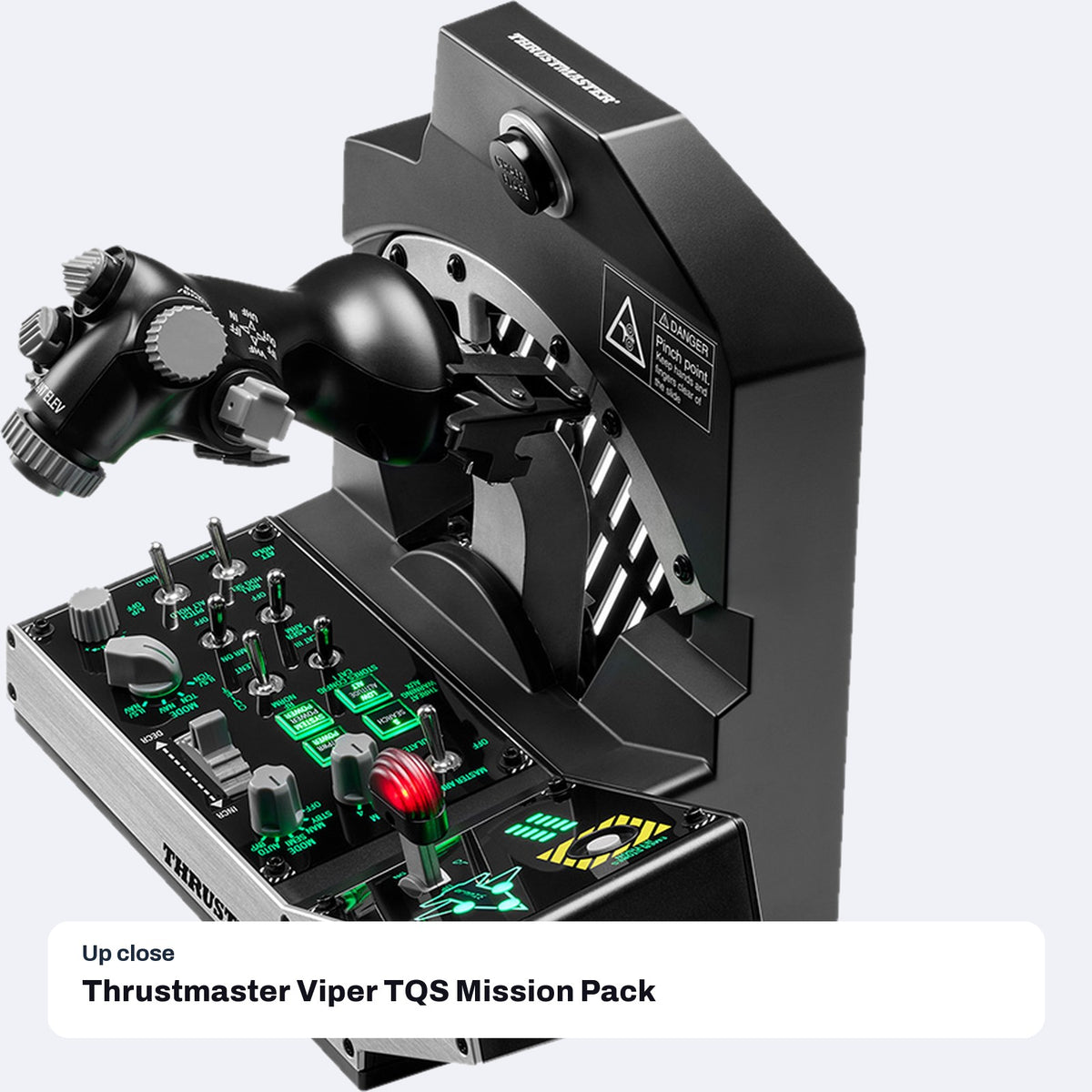 Thrustmaster Viper TQS Mission Pack (Throttle Quadrant + Viper Panel) for PC, close-up detail