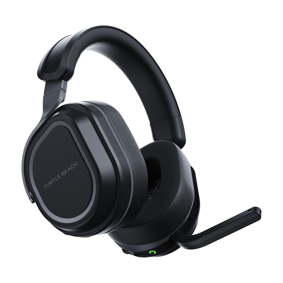 Turtle Beach Stealth 700 Gen 3 Wireless Multiplatform Gaming Headset for PlayStation (Black), front view on a white background