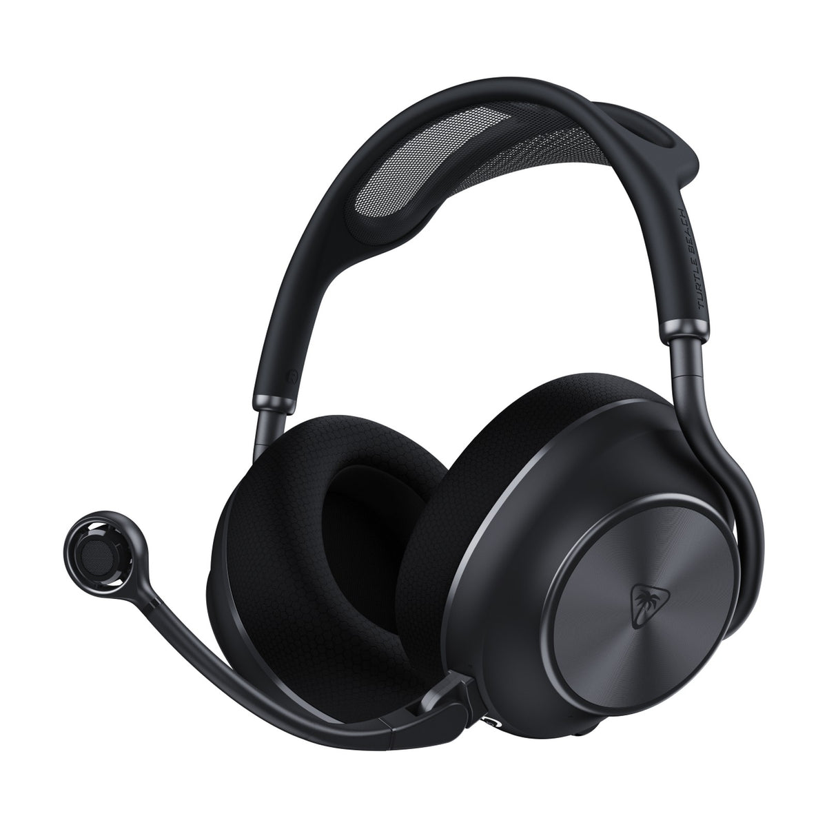 Turtle Beach Stealth Pro II Wireless Gaming Headset for Xbox (Black), front view on a white background