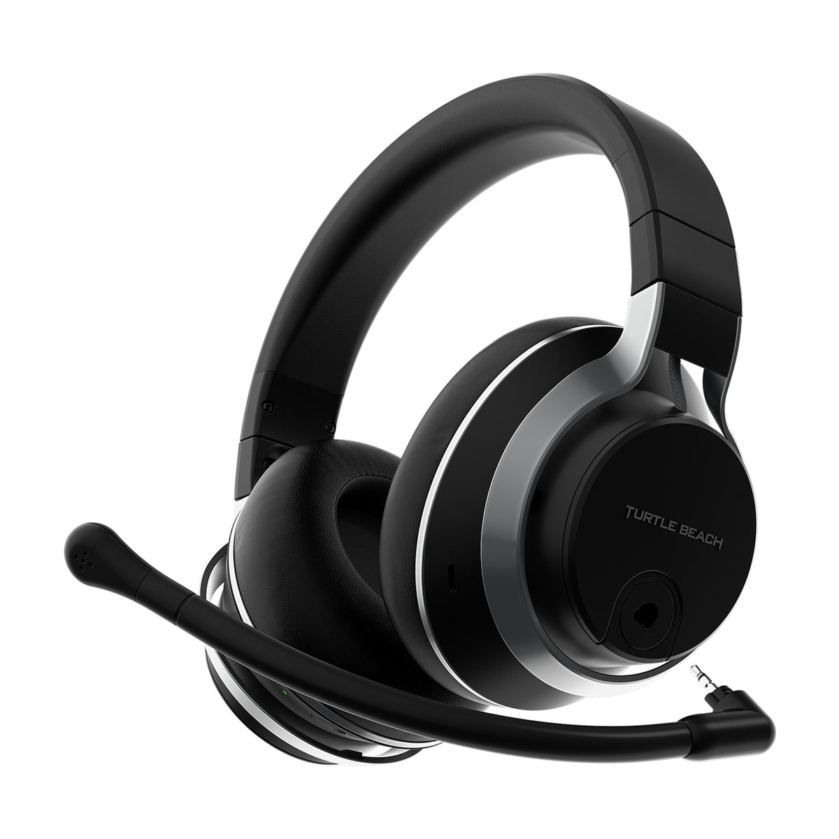 Turtle Beach Stealth Pro Wireless Noise-Cancelling Gaming Headset for Xbox - Black, front view on a white background