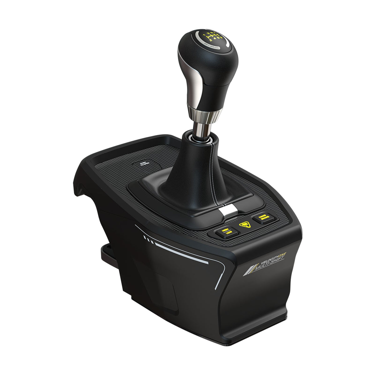 Turtle Beach VelocityOne Multi-Shift Sim Racing Shifter and Handbrake (Xbox, PC), front view on a white background