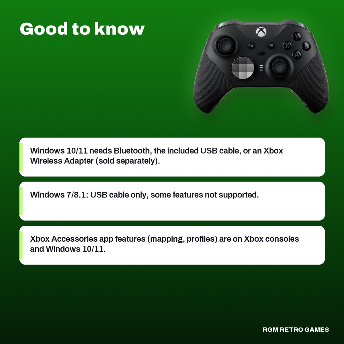 Xbox Elite Wireless Controller Series 2 (Black), good to know before you buy