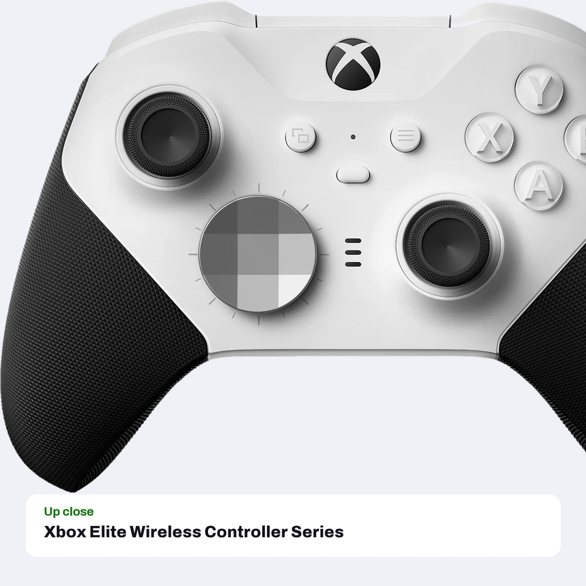 Xbox Elite Wireless Controller Series 2 - Core (White), close-up detail